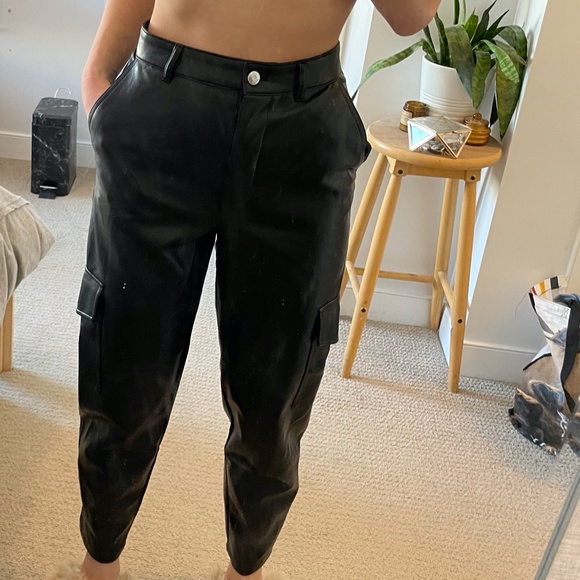 Wilfred Black Cargo Pants - Picture 2 of 5